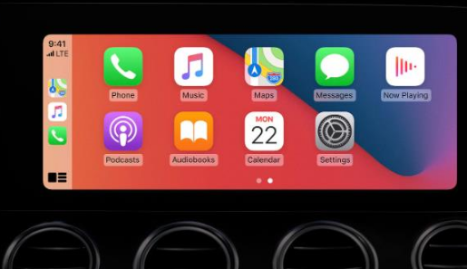 百色apple维修网点分享如何将iPhone连接到CarPlay 